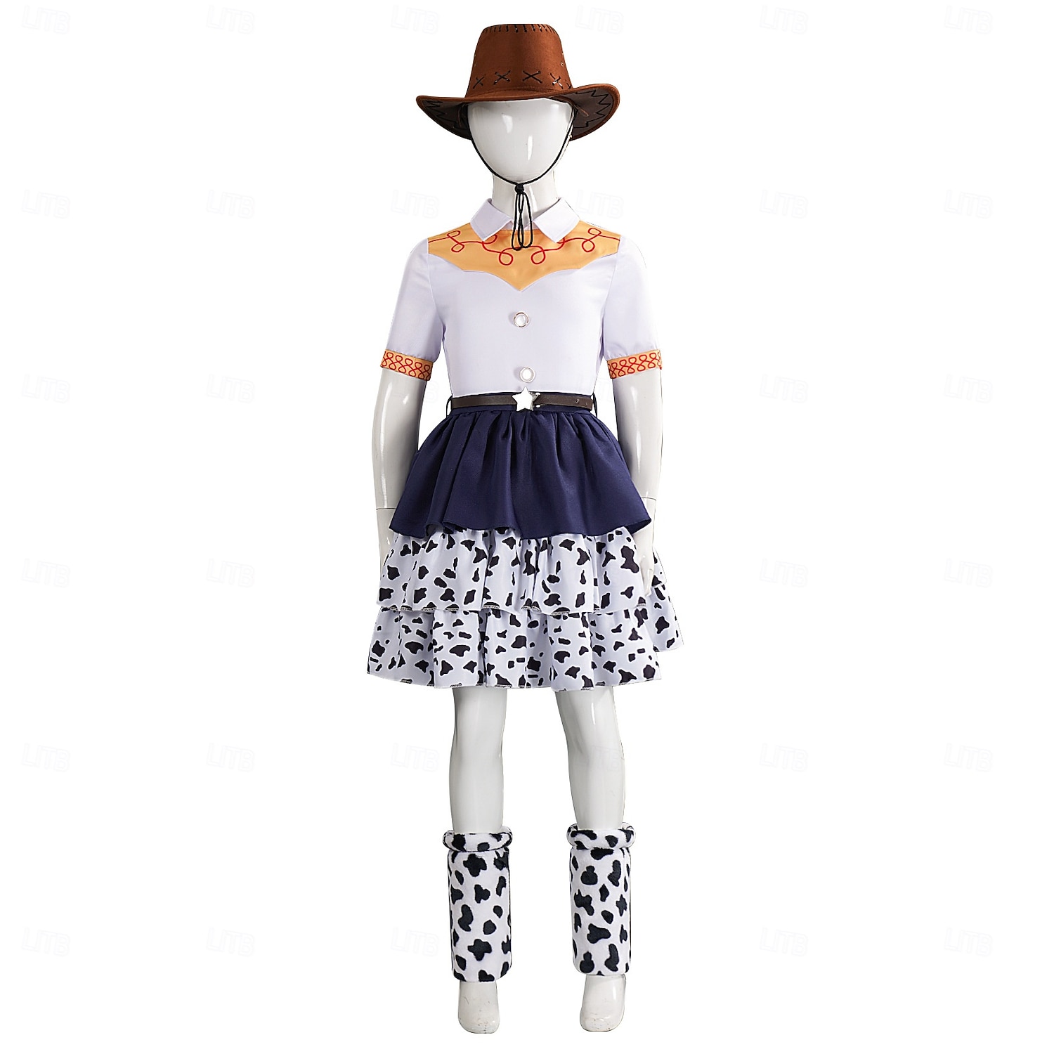 Jessie Halloween Props Masquerade Fancy Costume Carnival Costume Cosplay Halloween for Girls' Adults Christmas New Year Party Casual Daily 2026 - $55.99 –P10