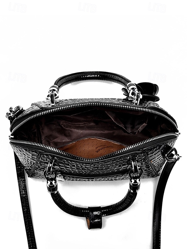 Женская сумка из искусственной кожи с рисунком крокодила, несколько цветов и вариантов ношения, модная и универсальная для повседневного использования. 2026 - $34.99 –P11