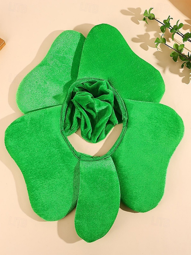 Chapeau trèfle vert en polyester pour homme, modèle léger, parfait pour la Saint-Patrick et les festivités du carnaval. de 2026 ? $24.99 –P5