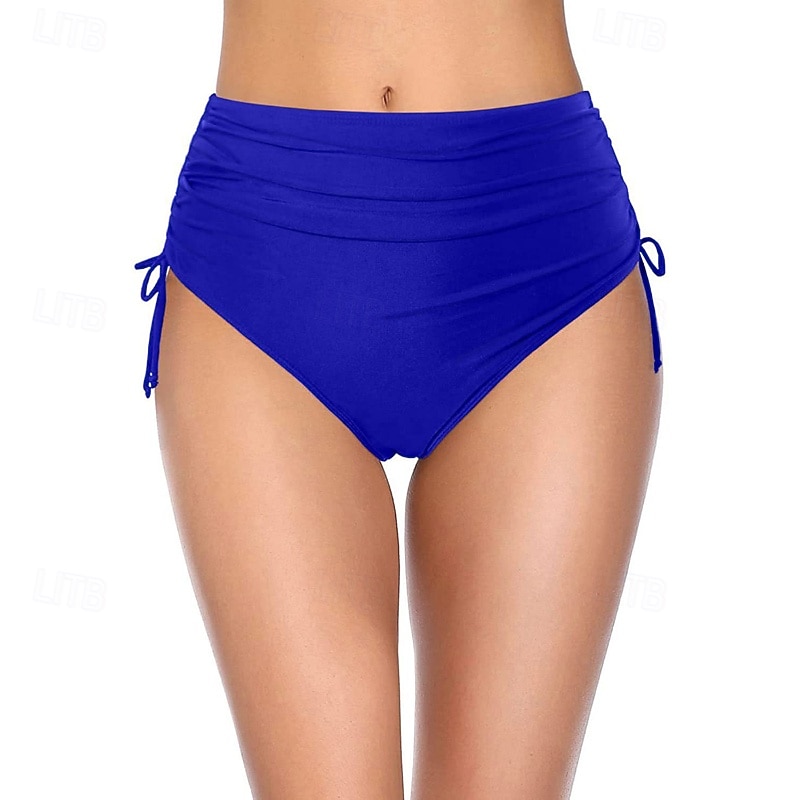 Γυναικεία Μαγιό 2 κομμάτι Προκλητικό Μαγιό Κορδόνι Διακοπές Ρούχα παραλίας Συμπαγές Χρώμα Αμάνικο Μαγιό 2026 - $11.49 –P15