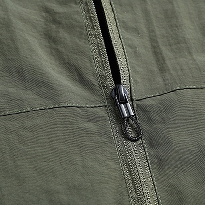 Per uomo Giacca Leggera Giacca Casual Casuale Quotidiano Sport Tasca Primavera Autunno Semplice Streetwear Elegante Collo alla coreana Regolare Nero Blu marino Cachi Verde militare Grigio scuro Giacca del 2026 a $34.99 –P7