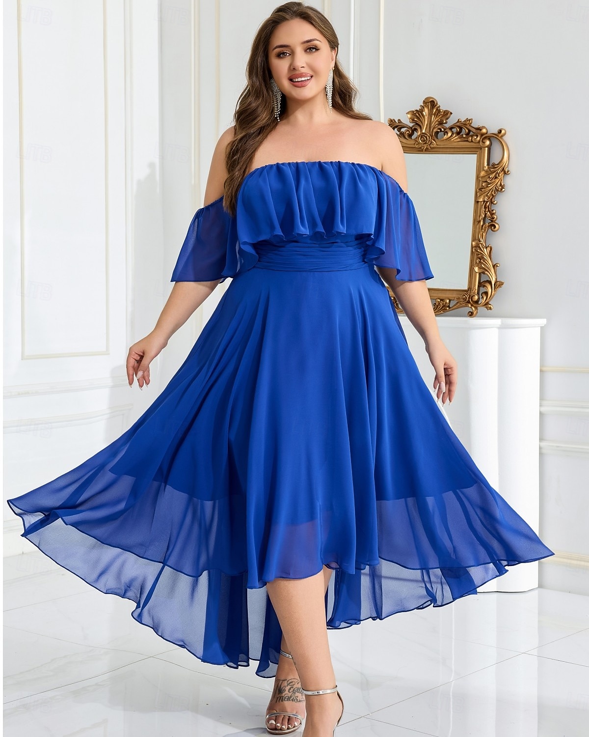 modest white dress The White: Norma