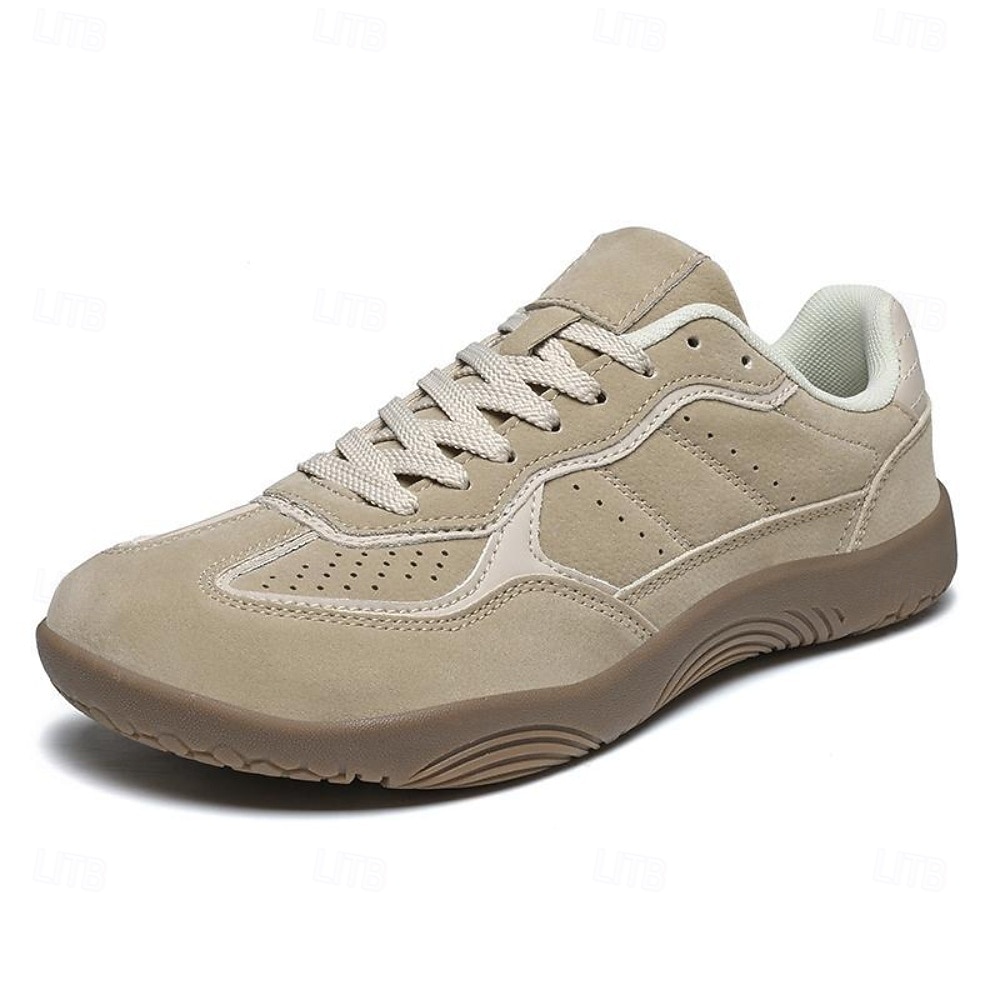 scarpe da ginnastica da uomo in pelle scamosciata verde, scarpe casual leggere e traspiranti con lacci e suola antiscivolo per camminare &abbigliamento quotidiano, ideale per outfit sportivi e per le del 2026 a $46.99 –P4