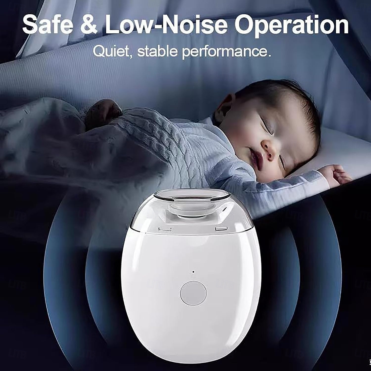 Tagliaunghie elettrico portatile da 3 pezzi, tagliaunghie automatico universale per adulti e bambini, tagliaunghie automatico USB con motore a 3 velocità, motore brushless/a spazzole del 2026 a $19.99 –P4