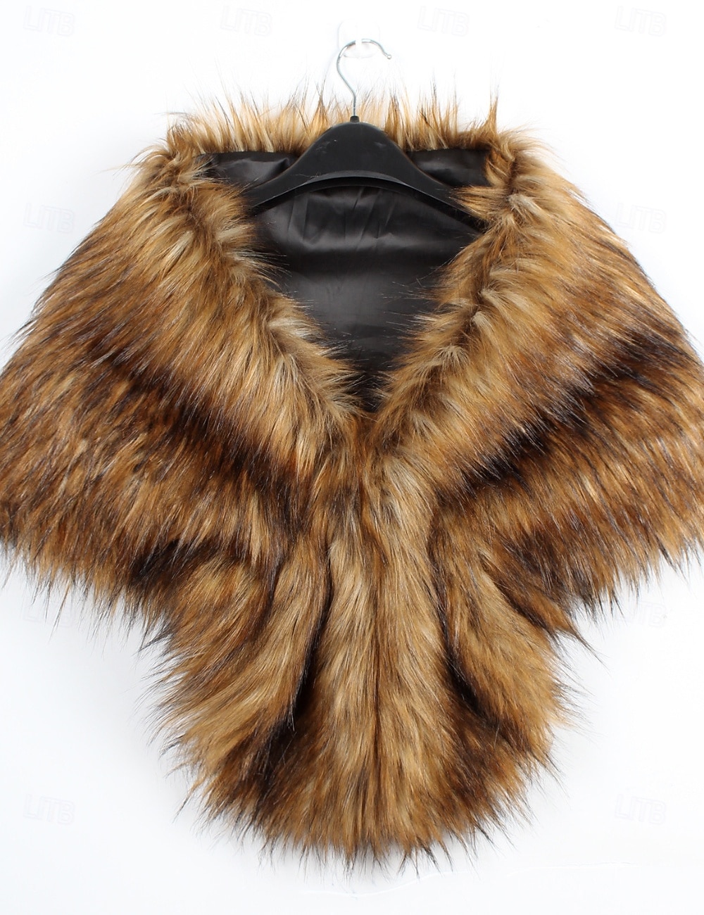 Faux Fur Wraps Women's Wrap Elegant Sleeveless Faux Fur Wedding Wraps With Pure Color For Party Fall 2026 - $21.99 –P8