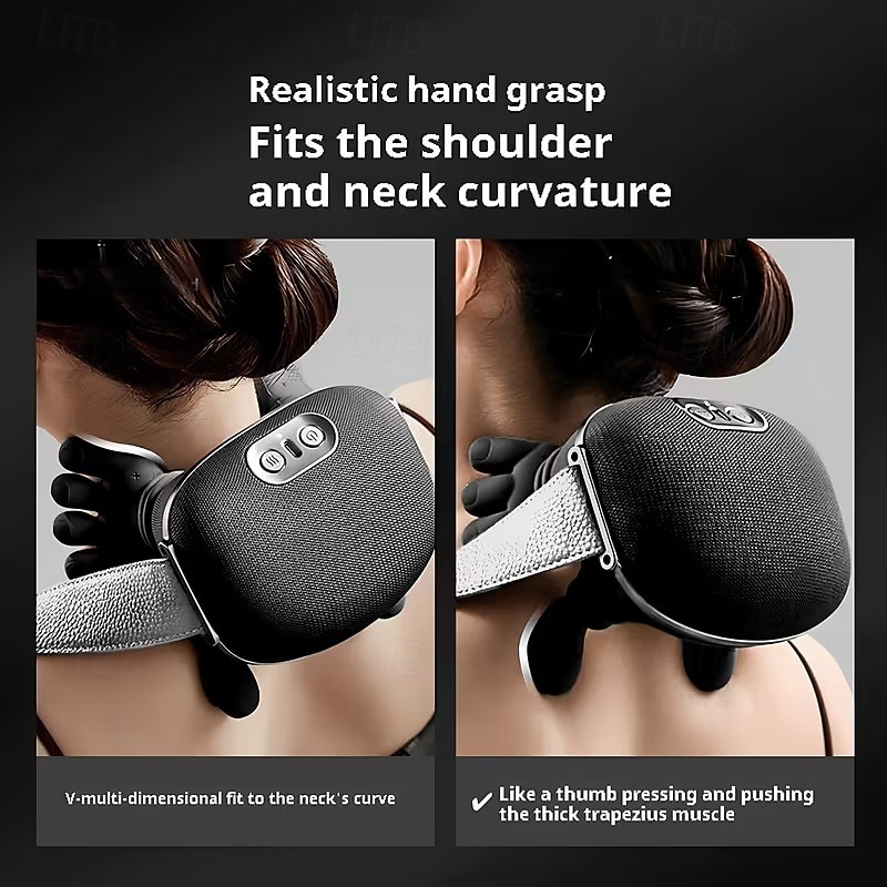 Massaggiatore per tessuti profondi ricaricabile tramite USB con 8 artigli, dispositivo portatile per le dita adatto a collo, schiena, spalle e gambe, regalo perfetto sia per uomini che per donne, del 2026 a $53.99 –P8