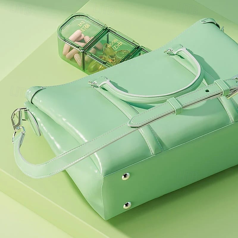 heti 7 napos gyógyszertároló doboz, hordozható gyógyszerrendező 14/21 rekesszel, nedvességálló utazó gyógyszertok mindennapi használatra, praktikus gyógyszertároló doboz 2026 - $21.99 –P10