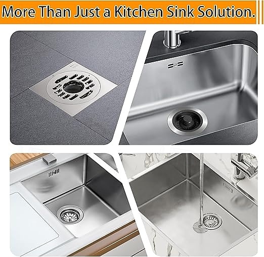 400 stk. engangsposer til vasken, ultrafine elastiske nettingmatoppsamlere for kjøkkenavløp, anti-tilstoppingsfilternett for rester og hår &Universal passform for avfallsfiltre til vasken 2026 - $10.99 –P5