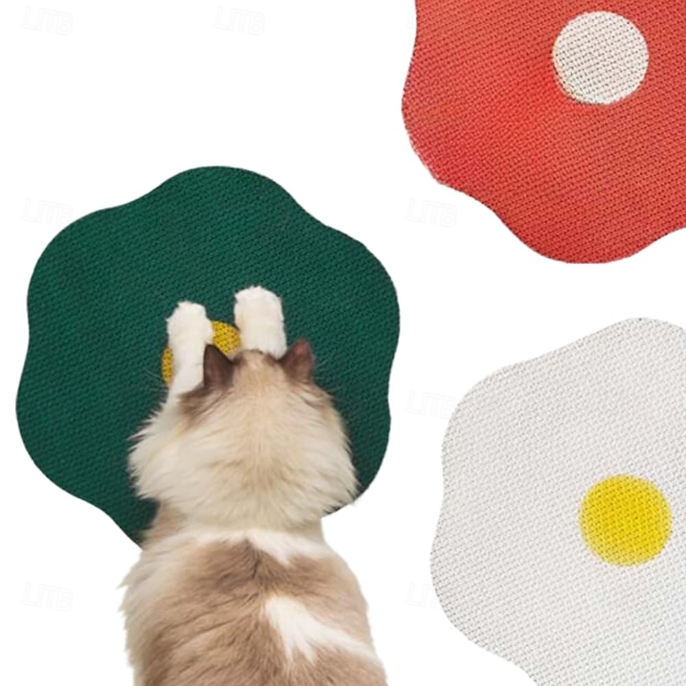 Когтеточка для кошек, настенный скребок из гофрированного картона с самоклеящейся поверхностью, устойчивой к царапинам; сменный коврик для кошек 2026 - $46.99 –P6