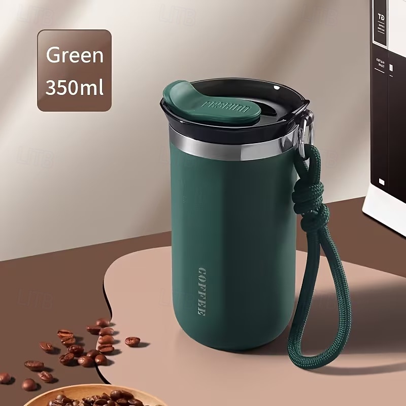 Mug isotherme en acier inoxydable de 350 ml et 500 ml – étanche, réutilisable et avec couvercle, convient aux boissons chaudes et froides, cadeau idéal pour hommes et femmes, cadeau parfait pour les de 2026 ? $16.99 –P14