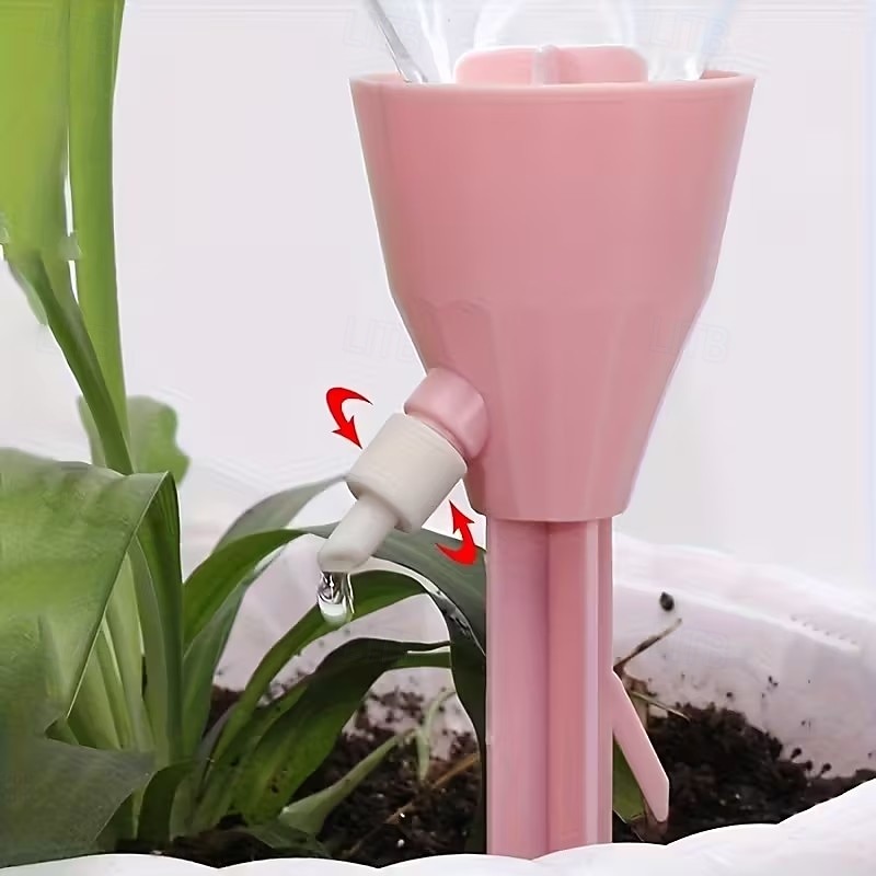 20pcs Automatic Plant Drip Irrigation Set Adjustable Water Flow Suitable for Indoor and Garden Plants Compatible with Standard EU/US Threaded Bottles Efficient Battery-Free Pot Watering System 2026 - $16.49 –P2