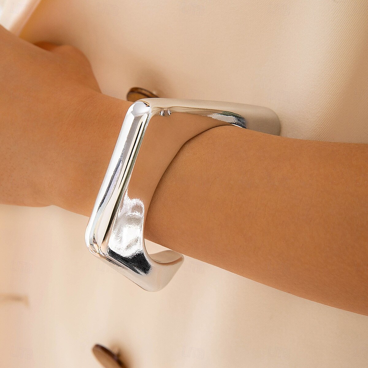 Samba Kiegészítők Absztrakt Szobrászati Karperecek Nőknek - Modern Irregular Arany  Ezüst Hangzású Karkötők Nagy Kijelentés Ékszerek Előadói Jelmez 2026 - $5.99 –P17