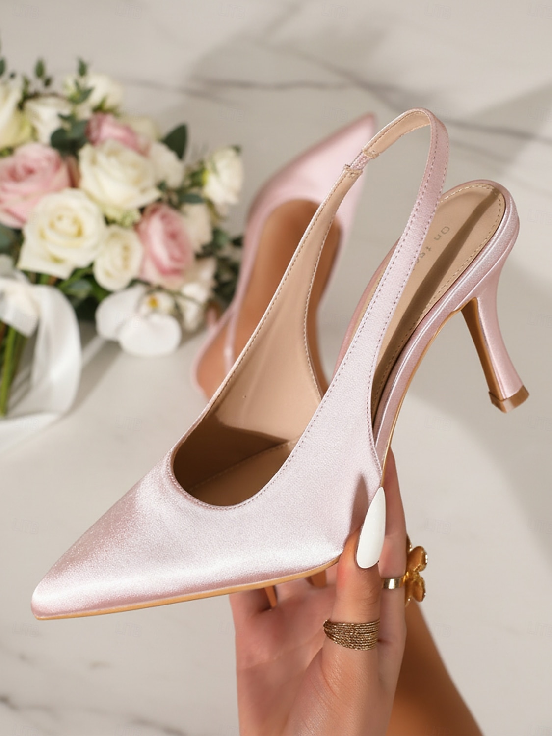 scarpe da donna con tacco a spillo in raso color champagne – eleganti scarpe eleganti a punta per invitati a matrimoni in città, feste ed eventi formali del 2026 a $54.99 –P3