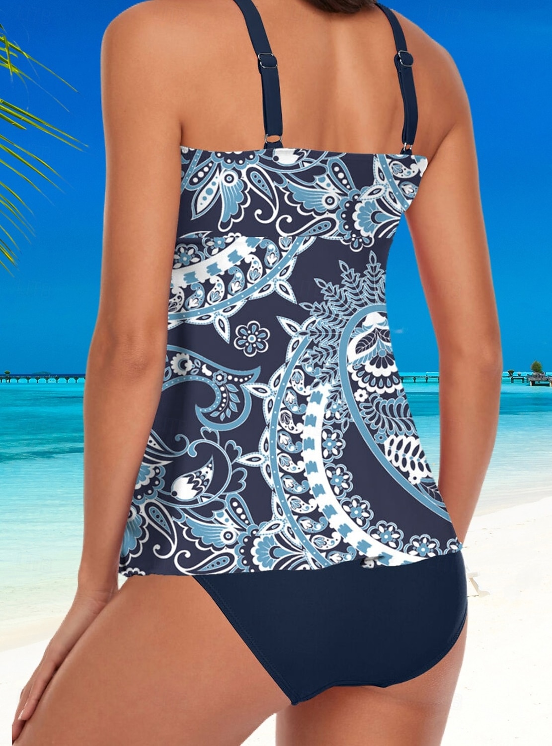 Women's Swimwear Tankini Swimsuit Cool Sexy Stripe Striped Sleeveless Bathing  Suits 2026 - $28.99