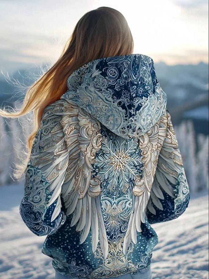 Per donna Felpa con cappuccio Grafico Animale Tinta a nodi Elegante Punk Vintage Manica Lunga Con Cappuccio Top Regolari Casuale Casa Streetwear Blu Nero Blu marino Primavera Autunno Inverno del 2026 a $31.99 –P2