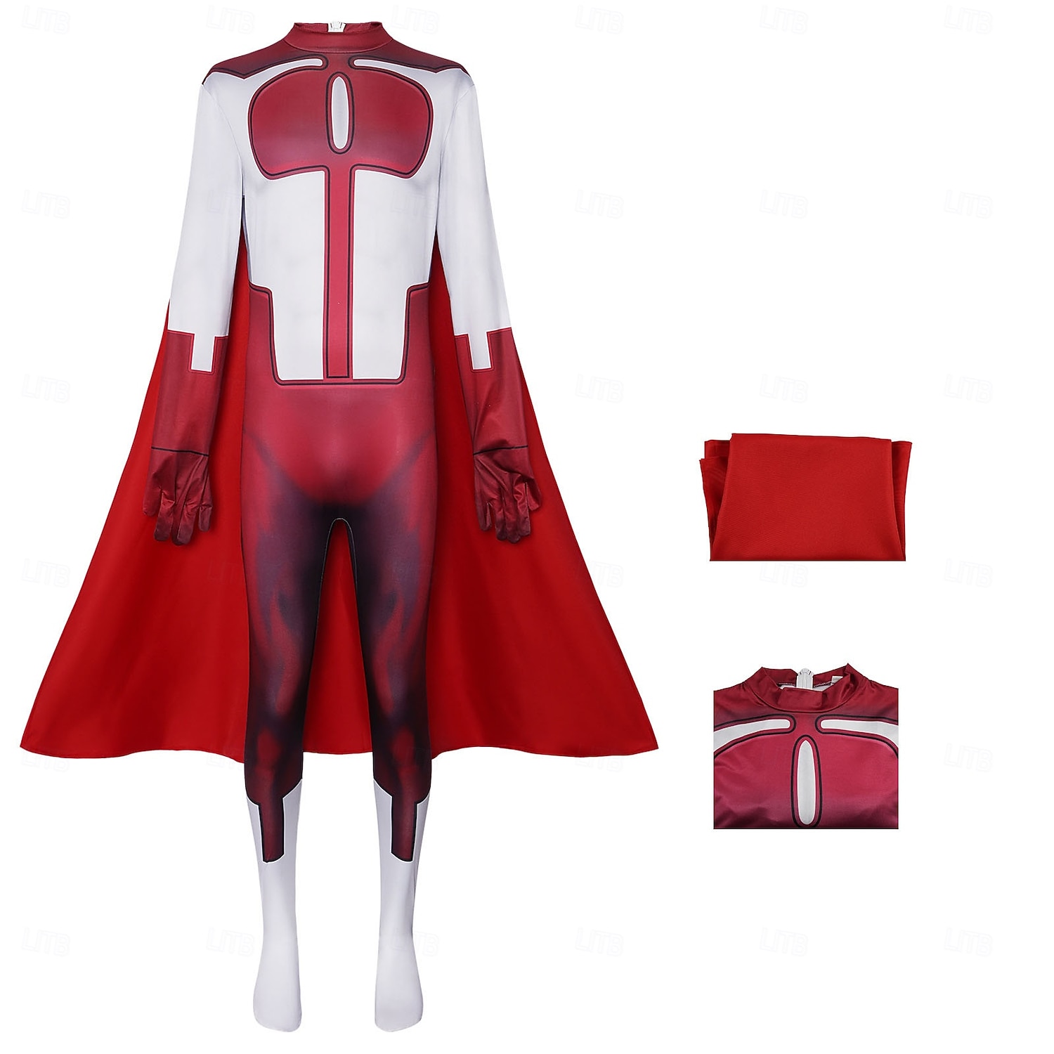Aventură Invinciboy Supererou Costum Cosplay Joc video Cosplay for Bărbați Adulți Halloween Carnaval Mascaradă Carnaval Petrecere Performanță 2026 - $53.99 –P1