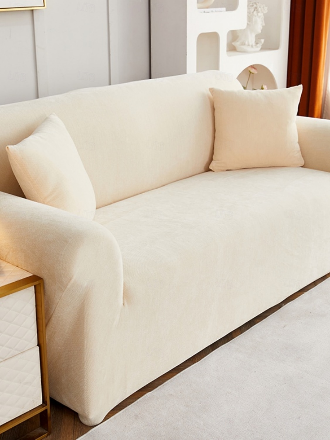 1 pc Thick Chenille Sofa Cover Fashionable and Luxurious Decorative Sofa Protector, Anti-Slip, Dustproof, Anti-Cat Scratch, Suitable for All Seasons Bedroom, Living Room, Study, and Office 2026 - $139.99 –P8