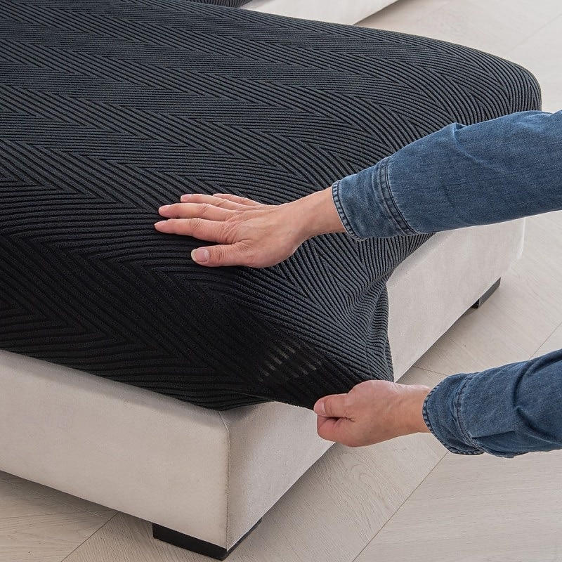 Fodera per cuscino divano jacquard magica, fodera elastica a prova di animali domestici per sedile divano, protezione elastica per mobili facile da installare per cani e gatti del 2026 a $11.49 –P9
