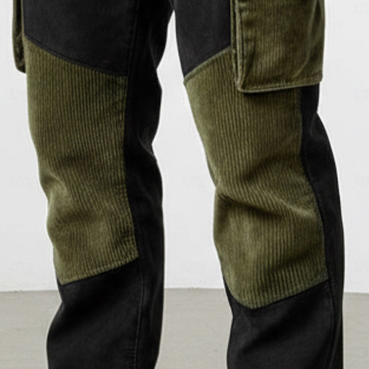 Per uomo Pantaloni Cargo Pantaloni Pantaloni in velluto a coste Pantaloni in finta pelle scamosciata Pantaloni casual Tasca Elastico in vita Multi-tasche Semplice Comodità Morbido Lunghezza intera del 2026 a $22.99 –P3