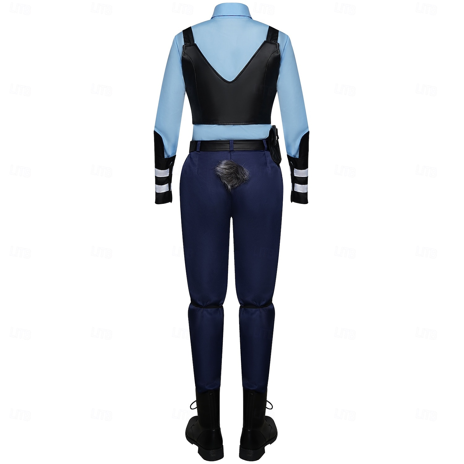 Dyredetektiv Bunny Politikvinne Cosplay kostyme Drakter Eventyrfilm Cosplay Kostymer med film-TV-tema for Dame Jente Voksen Barne Halloween Karneval Ytelse Pedagogisk utkledning Kle deg ut p 2026 - $66.99 –P2