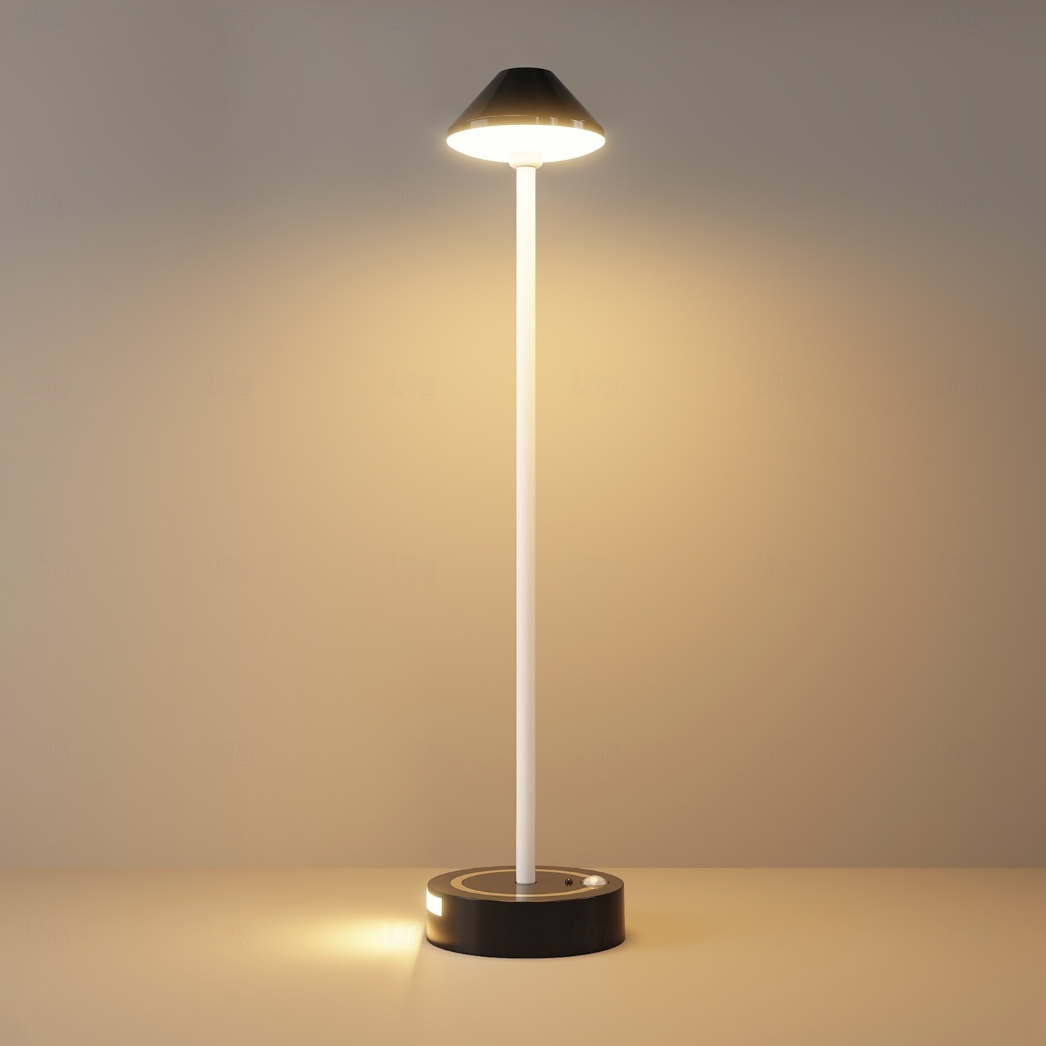 Cordless Table Lamps Rechargeable, Battery Operated LED Desk Lamp Outdoor Waterproof Portable Touch Dimmable Table Night Light for Patio Restaurant Dining Home Black 2026 - $27.99 –P14