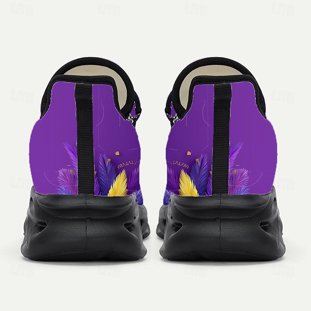 Ανδρικά Παπούτσια Sneakers με Πολύχρωμο Σχέδιο Μάσκας Mardi Gras – Ζωντανός Σχεδιασμός εμπνευσμένος από το Καρναβάλι Άνετα Παπούτσια τρεξίματος για γιορτινές περιστάσεις 2026 - $42.99 –P6