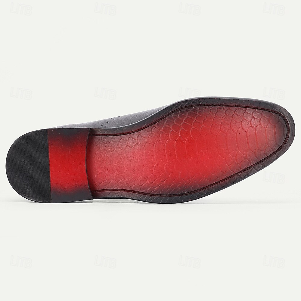 scarpe eleganti nere da uomo: eleganti e comode, perfette per matrimoni, riunioni formali e occasioni speciali del 2026 a $89.99 –P7