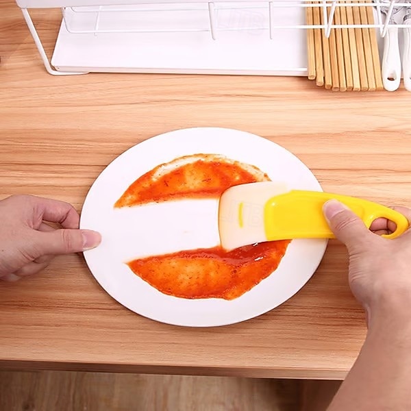 5/10 db-os konyhai, élelmiszeripari szilikon spatula, hőálló, csúszásmentes nyéllel, ideális főzéshez, sütéshez és keveréshez, biztonságos tapadásmentes edényekhez, könnyen tisztítható 2026 - $9.99 –P4