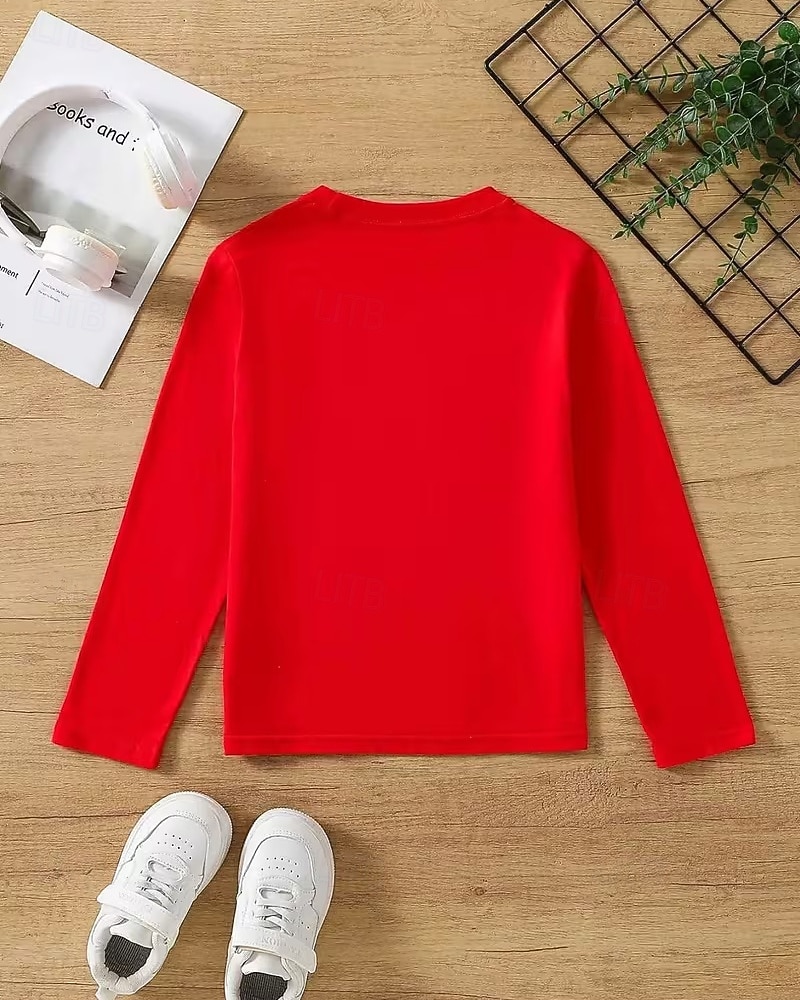 Unisex Fete 3D Grafic Steag A 250-a aniversare Steagul american al SUA pentru copii Tricou Manșon Lung Tipărire 3D Vară Toamnă Sport Modă Șic Stradă Copii 4-12 ani Stil Nautic Casual Zilnic În aer 2026 - $14.99 –P2