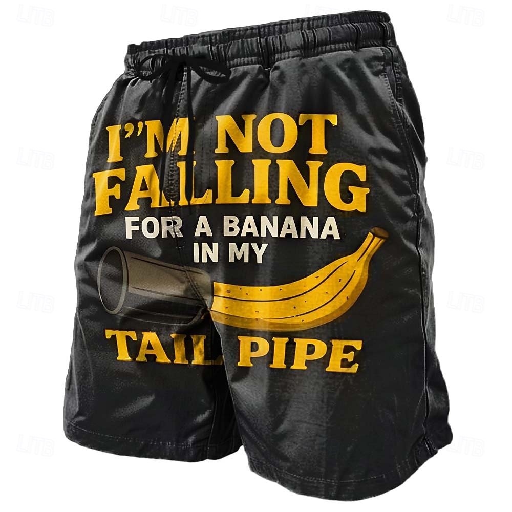 Per uomo Banana Teiera Gergo divertente Costumi da bagno Pantaloncini da mare Pantaloncini da Surf Misura del girovita medio Divertente Casuale Vacanza al Mare Tasche Laterali fodera in rete Coulisse del 2026 a $20.99 –P1