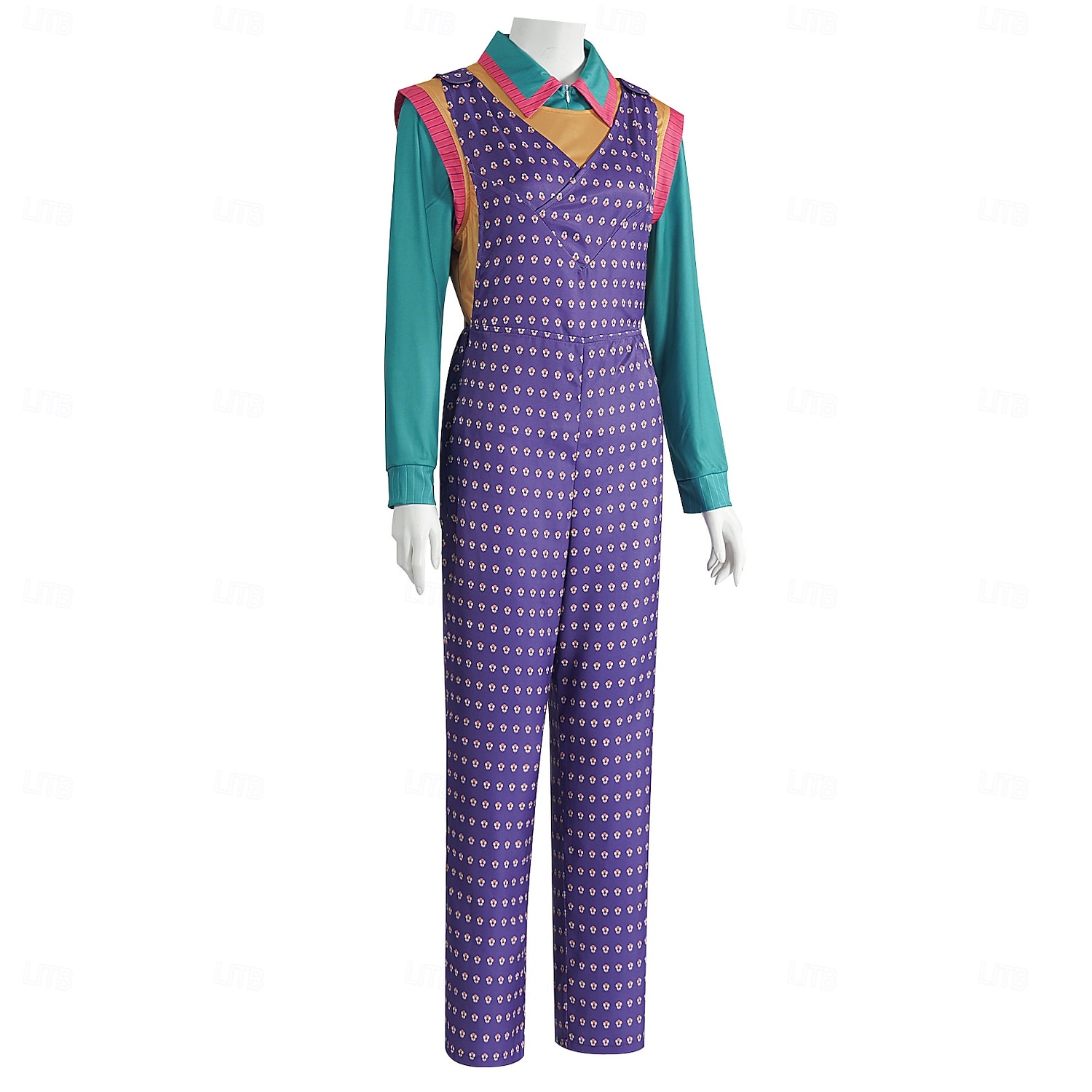 Sci-fi-TV-program TV-serier Finkostym Jumpsuit Onesie kostym Karnevalsdräkt Cosplay for Dam Vuxen Halloween Fest Prestanda 2026 - $60.99 –P4