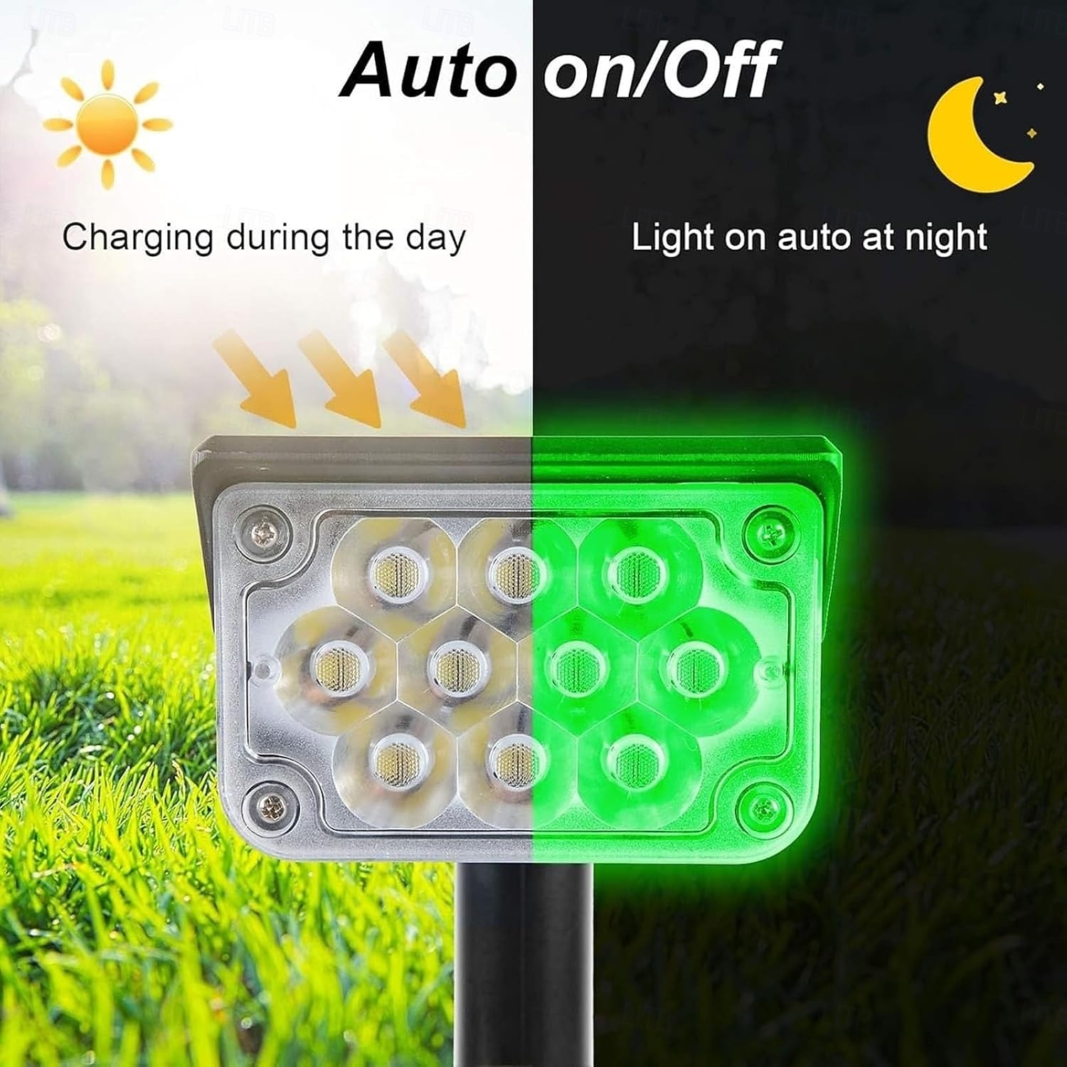 Solar Color Changing Spot Lights Outdoor, Waterproof Solar Lights, Multicolor RGB Landscape Spotlight for Garden Yard Driveway Lawn Patio Pathway Christmas Decorations 2026 - $50.22 –P5
