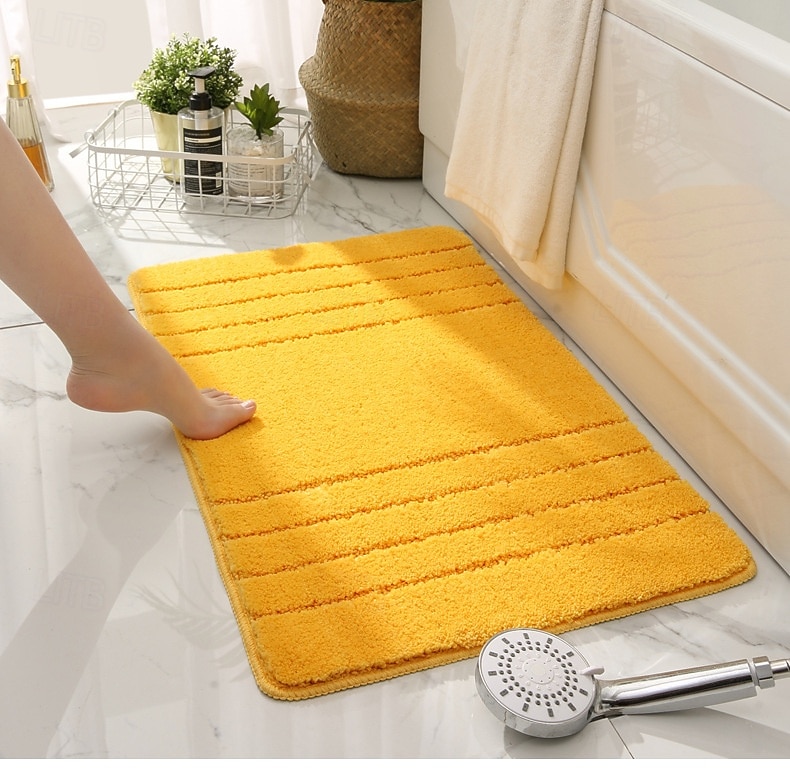 Covoraș de baie, gros, absorbant, antiderapant, covoraș de podea durabil, rezistent la murdărie, pentru intrarea în casă, dormitor, ușă de baie 2026 - $19.49 –P5