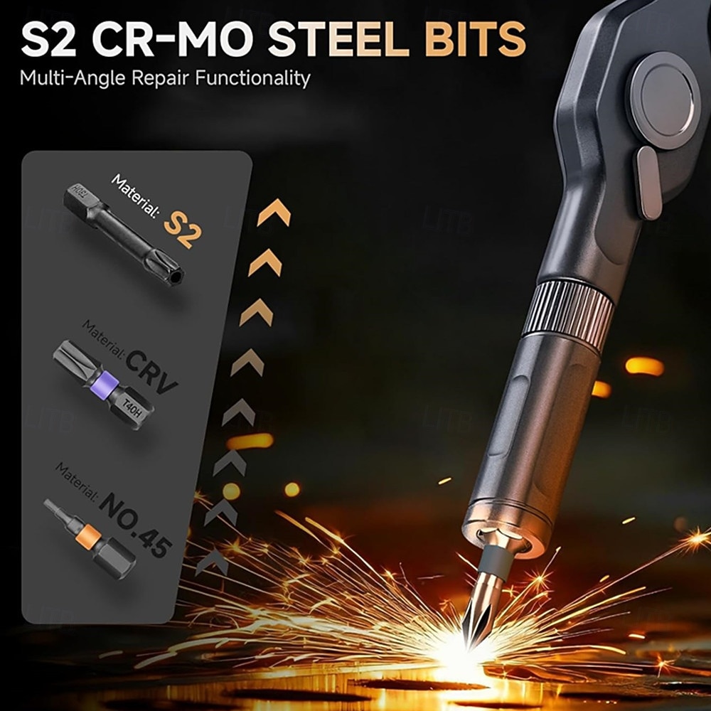 42 in 1 Ratchet Screwdriver Set Multifunctional Magnetic Screwdriver Repair Tool with 40 Bit for Assembling Furniture Computer 2026 - $52.99 –P2