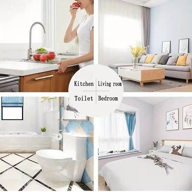 200 darab extra vastag fogantyús szemeteszsák, szivárgásmentes, nagy teherbírású szemeteszsákok, erős teherbírású, tartós zsákok háztartási használatra, a gazdaságos csomag hónapokig tart 2026 - $20.99 –P6