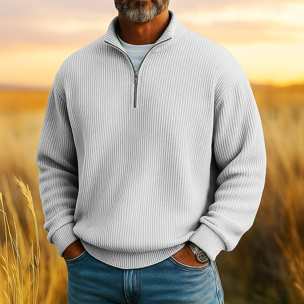 Ανδρικά Κοτλέ πουκάμισο Με Υφή Causal Διακοπές Τρίμηνο φερμουάρ Μακρυμάνικο Μοντέρνα Βασικό Συμπαγές Χρώμα Με Υφή Φερμουάρ Ζεστό Φθινόπωρο Άνοιξη & Χειμώνας Φθινόπωρο & Χειμώνας Κανονικό 2026 - $25.99 –P4