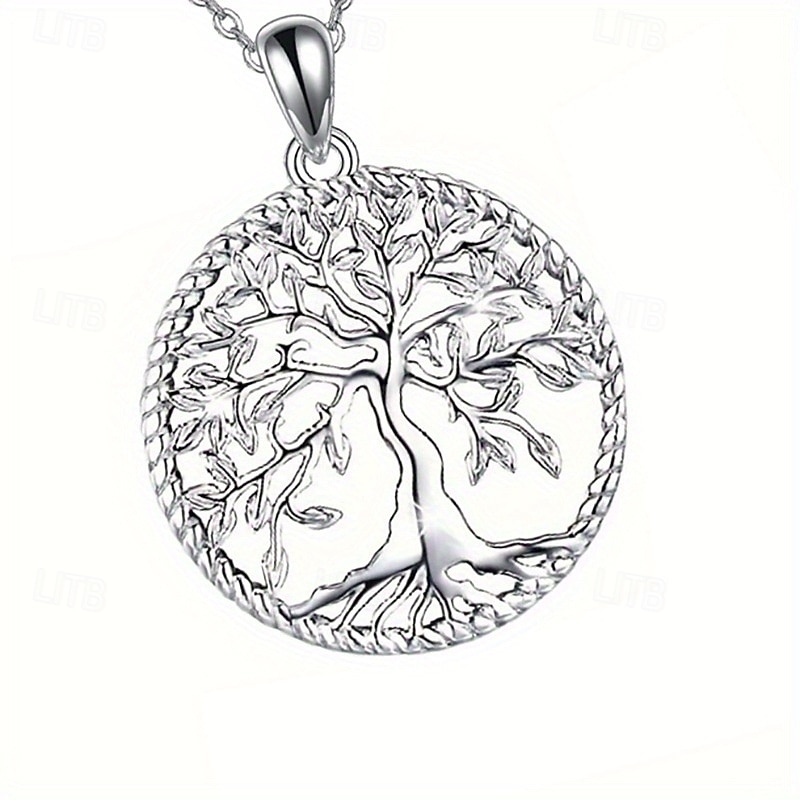 Pendant Necklace For Women's Street Daily Alloy Tree of Life 2026 - $11.49 –P4