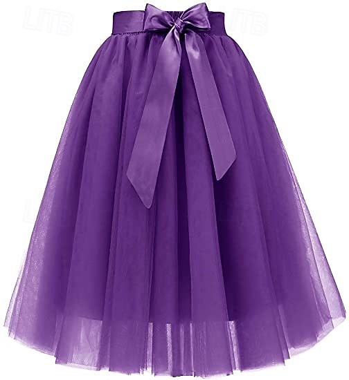 Fantasia fantasia saia de tule Saia Tutu Anos 50 Retro Vintage Anos 80 Multi Camadas Inchado Neon Adulto Mulheres Dia Das Bruxas Carnaval Festa Espetáculo Dança Balé Vestir-se de 2026 por $44.99 –P8