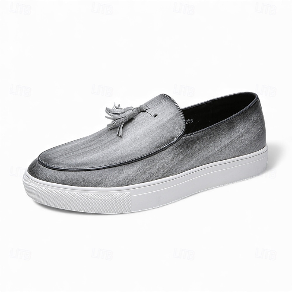 Groene loafers voor heren, lichtgewicht instappers, modieuze casual mocassins voor dagelijks gebruik, feestjes en outfits voor St. Patrick's Day. 2026 - $54.99 –P4