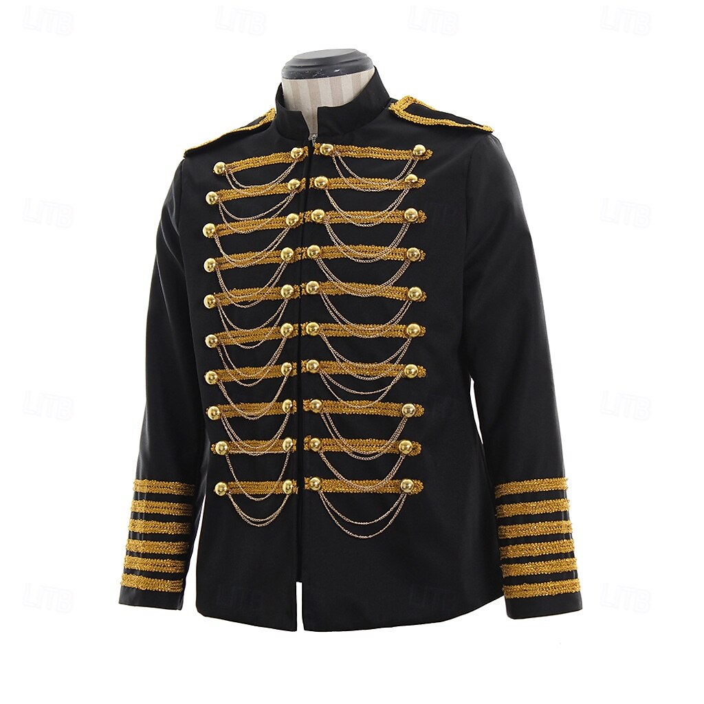 Cappotto Principe Aristocratico Retrò Vintage Rococò Vittoriano Adulti Per uomo Carnevale Mascherata Settimana del libro Carnevale Mascherata Costumi di Halloween facili Vestirsi del 2026 a $79.99 –P2