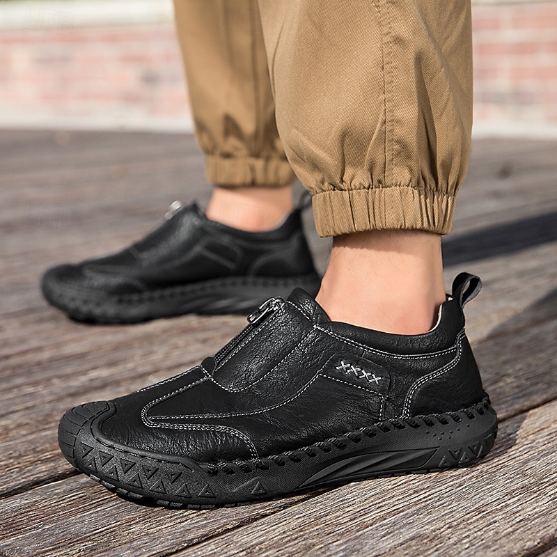 Tênis masculino marrom estiloso – leve, confortável e com design respirável para uso o dia todo, ideal para o dia a dia e eventos casuais. de 2026 por $59.99 –P8