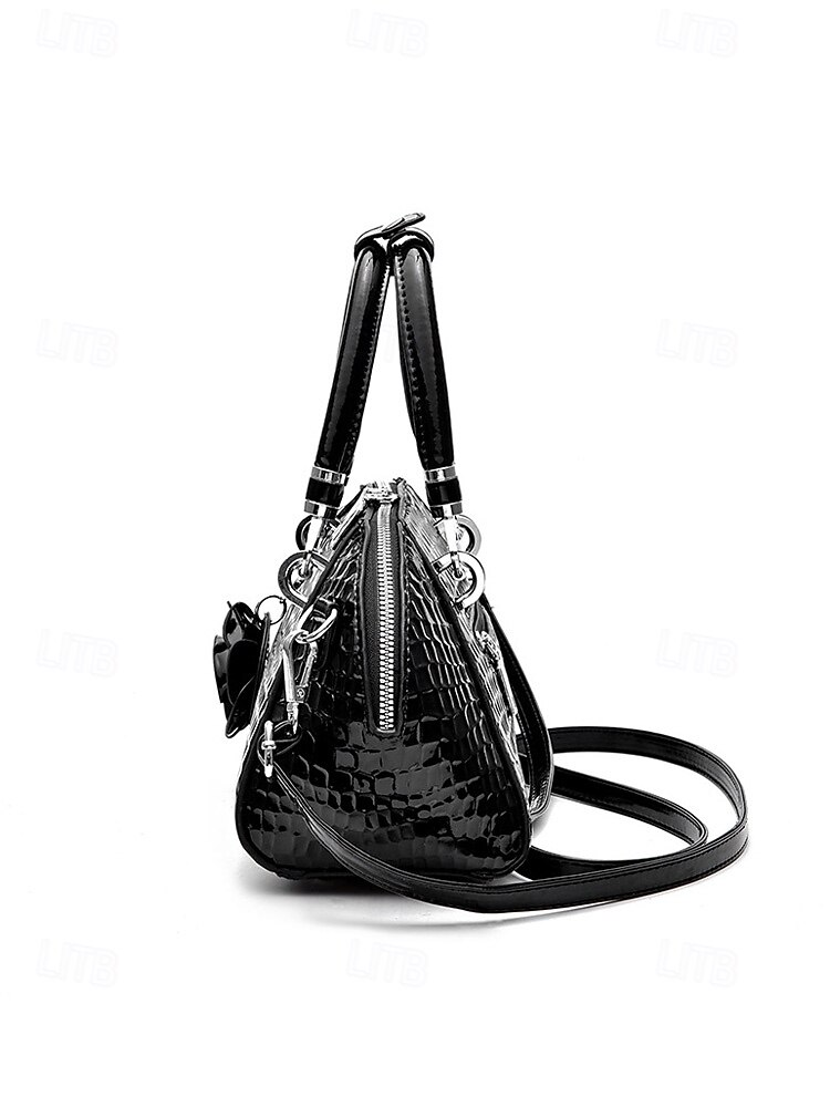 Женская сумка из искусственной кожи с рисунком крокодила, несколько цветов и вариантов ношения, модная и универсальная для повседневного использования. 2026 - $34.99 –P9