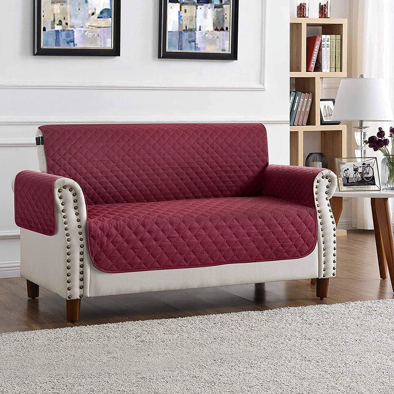 Stretch-Sofaüberzug für 1-, 2-, 3- oder 4-Sitzer-Sofas, elastischer Bezug für Wohnzimmer-Ecksofas 2026 - $82.99 –P3