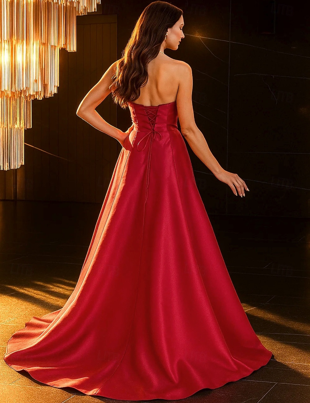 Ball Gown Floor Length Prom Dress Party Dress Cocktail Dress Quinceanera Dresses Elegant Party Sleeveless Strapless Evening Party Wedding Guest with