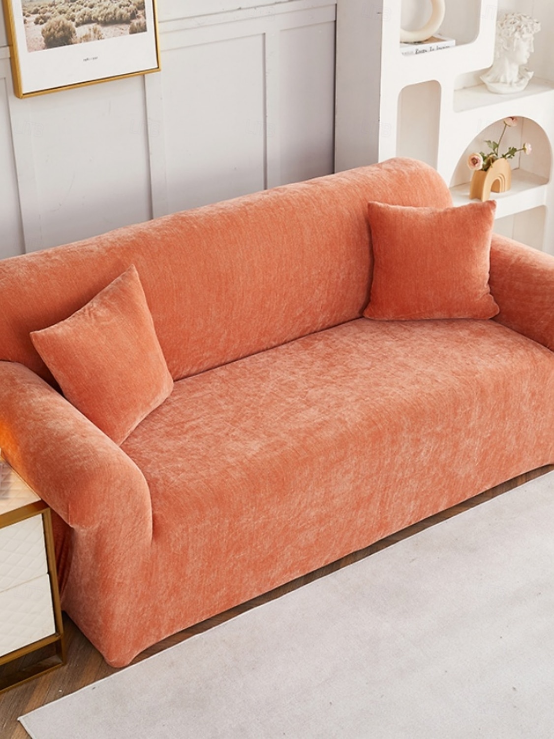 1 pc Thick Chenille Sofa Cover Fashionable and Luxurious Decorative Sofa Protector, Anti-Slip, Dustproof, Anti-Cat Scratch, Suitable for All Seasons Bedroom, Living Room, Study, and Office 2026 - $139.99 –P6