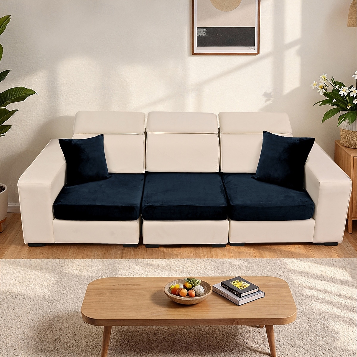 1/2/3 housses de coussin de canapé en velours argenté élastique uni, style européen, douces et résistantes, idéales pour la décoration et la protection de votre intérieur. de 2026 ? $10.49 –P13