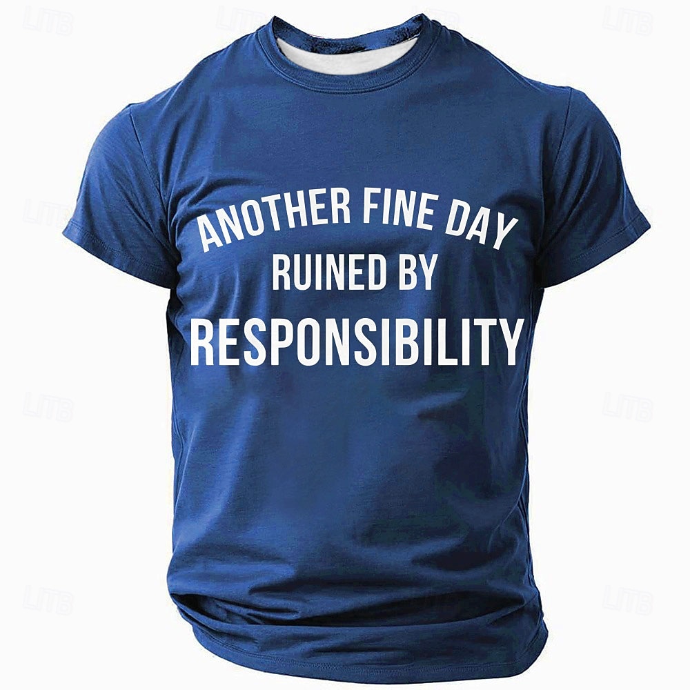 Homme Argot drôle T-shirt Manche Courte T-shirt Impression 3D Col ras du cou Chemise Mode Quotidien Quotidien Rue Bleu Noir Rouge Été Printemps Vêtement Tenue S M L XL XXL XXXL de 2026 ? $21.99 –P2