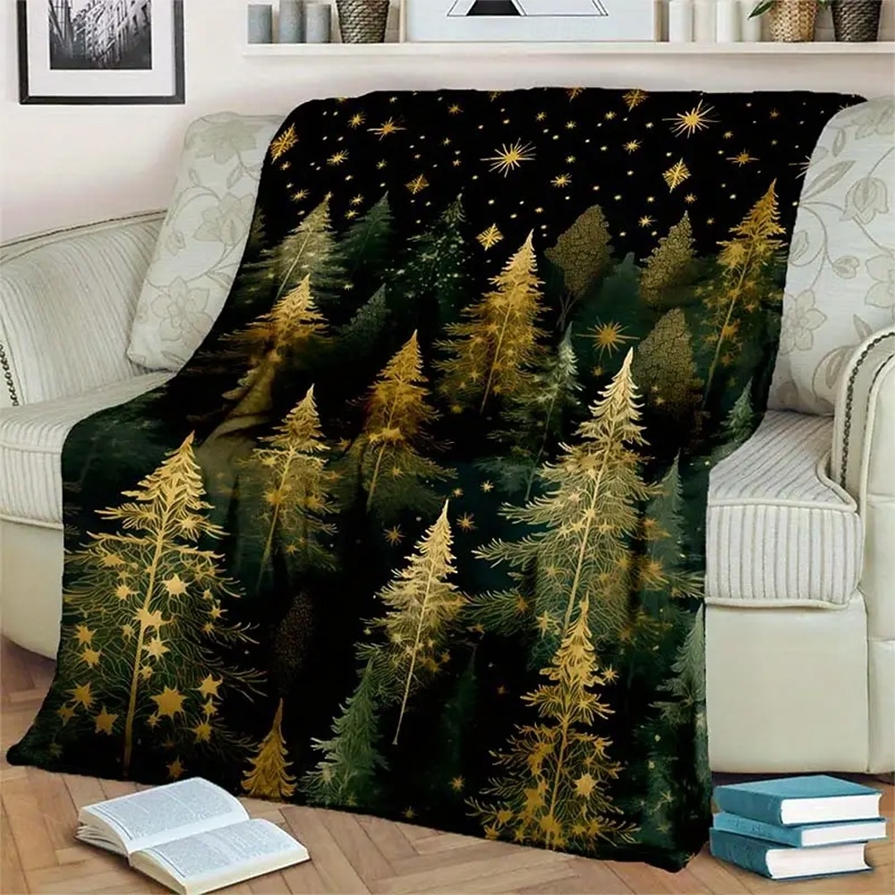 Blanket Fleece Throw Blanket for Couch Forest Cute 3D Sofa Bed Decorative Warm Blanket Movie Home Decor 2026 - $20.99 –P2