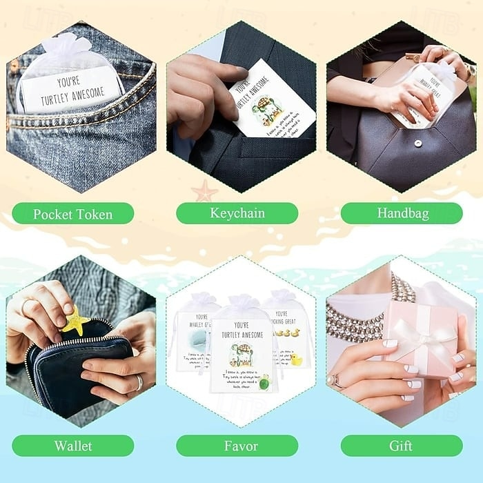 20 kusů velikonočních dárků pro spolupracovníky s poděkováním zaměstnancům, vtipné velikonoční plněné vajíčky, pryskyřičné figurky zvířat s inspirativními poznámkami, dárky pro zdravotní sestry pro tým. 2026 - $16.99 –P4