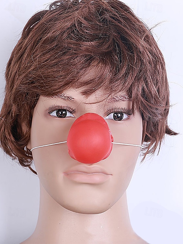 כובע ליצן של ג'סטר מרדי גרא ומערכת אף ליצן – מושלם לקרנבל ומסיבות מסכה 2026 - $11.99 –P9